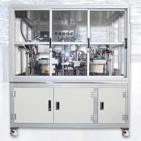 Fully automatic silver contact welding machine